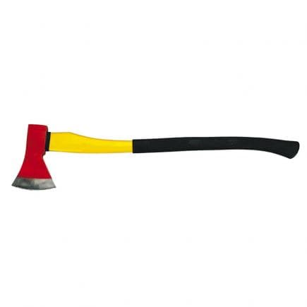 FERVI 0515 - Hache avec manche en fibre de verre de 900 mm