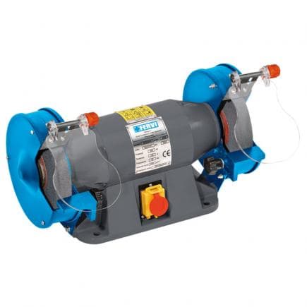 FERVI 0552 - Meuleuse d'établi professionnelle 230V 900W 200x25x20mm