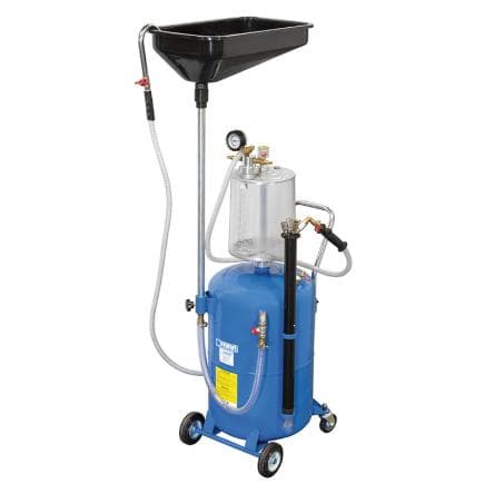 FERVI 0596 - Aspirateur d'huile pneumatique 70 l