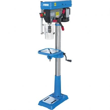 FERVI 0752CM3 - Perceuse à colonne avec entraînement par courroie 230 V 750 W