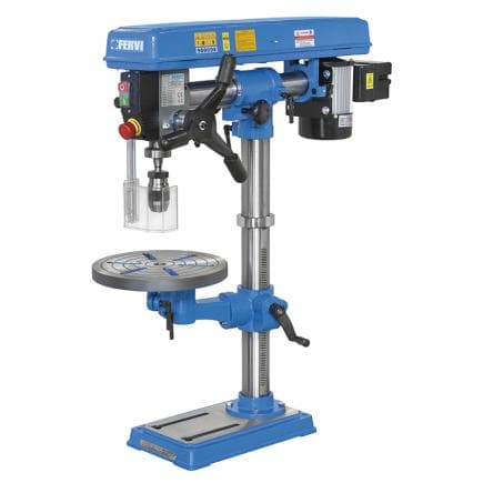 FERVI 0757 - Perceuse d'établi avec transmission par courroie 230 V 375 W