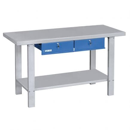 FERVI B015 - Établi en fer en kit de montage 1500x645x865mm