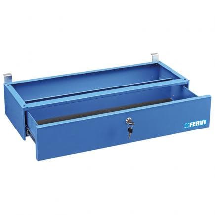 FERVI B017/C - Tiroir en acier avec serrure 680x270x130 mm