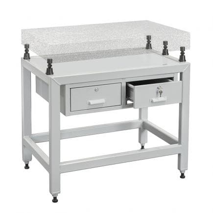 FERVI B040/1 - Comptoir pour dessus en granit avec deux tiroirs