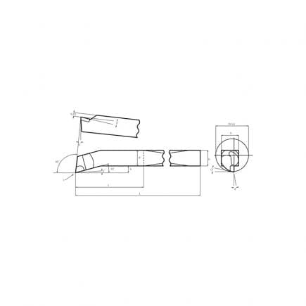 FERVI BRAS411108RP - Brasé pour trous borgnes