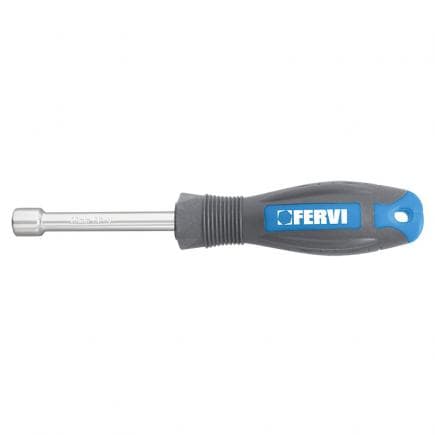 FERVI CB02/06 - Clé à douille avec manche à trou profond