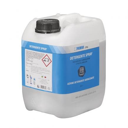 FERVI CP05 - Détergent et désinfectant pour filtres et packs lamellaires 5 L