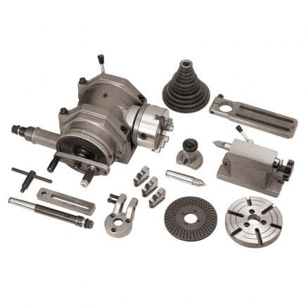 FERVI D004/125L - Diviseur universel complet avec mandrin, contreForet et disques diviseurs