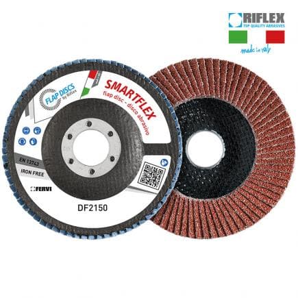 FERVI DF2150.217 - Disque à lamelles incliné Smartflex Classic en corindon et argent