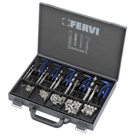 FERVI E011/UNF - Kit de réparation de filetage UNF f-coil 1/4'' - 1/2''