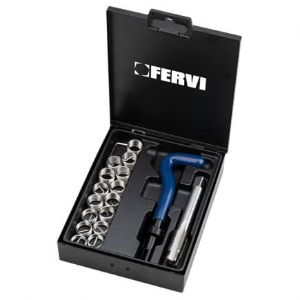 FERVI E011/M060X100C - Kit de réparation de filetage métrique de bougie d'allumage f-coil