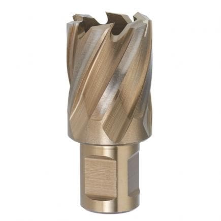 FERVI F002/12 - Fraises à noyauter avec Weldon 1 200 n/mm² HSS-Co 5 %