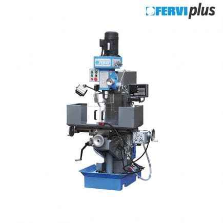 FERVI F050 - Fraiseuse à tête rapide 400V 0.85-1.5kW
