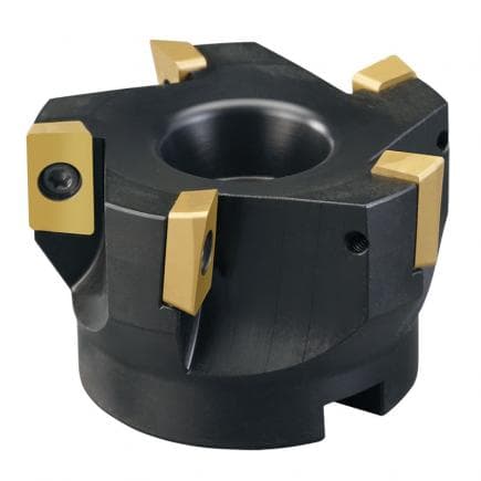 FERVI F400/040 - Fraise à épaulement 90° avec raccord manchon pour moyenne puissance f400-