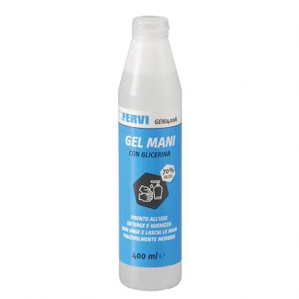 FERVI GENI400A - Hand hygienizing gel 70% alcohol 400ml