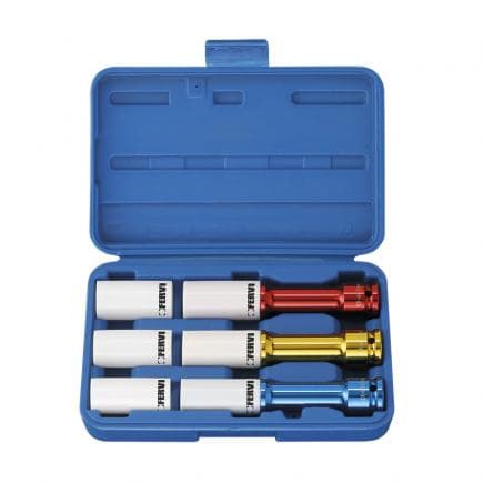 FERVI I306 - Jeu de douilles à choc longues (3 pcs.)