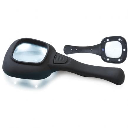 FERVI L006 - Lentille en cristal avec LED 50x50 mm