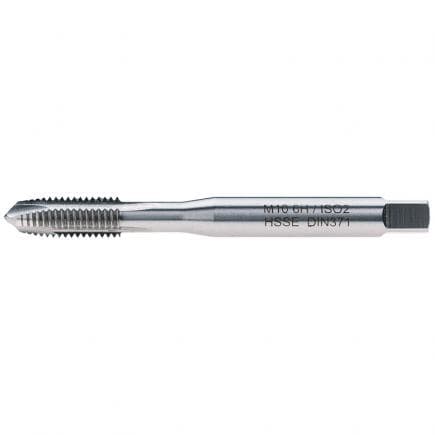 FERVI M001/4 - Tarauds machine à queue renforcée pour trous débouchants avec chanfrein DIN 371/B