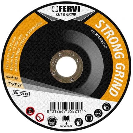 FERVI MSD4115/6.0 - Disque abrasif ''coupe forte''