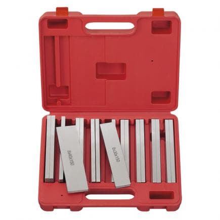 FERVI P017 - Jeu parallèle en acier HRC45 (18 pcs.)