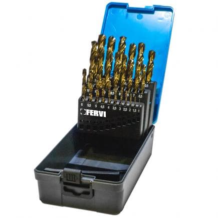 FERVI P069 - Jeu d'embouts en cobalt (25 pcs.)