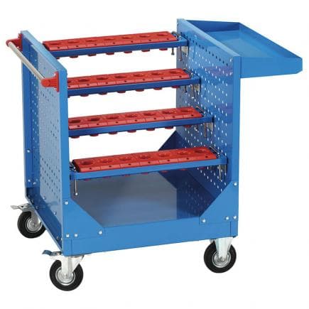 FERVI P440 - Chariot à cônes avec 28 porte-cônes ISO40
