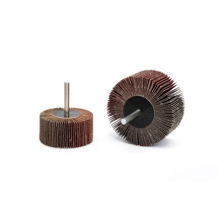 FERVI RGT3010/80 - Roues à lamelles avec tige en tissu d'oxyde d'aluminium