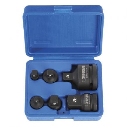 FERVI SI40N006 - Jeu de douilles impact (6 pcs.)