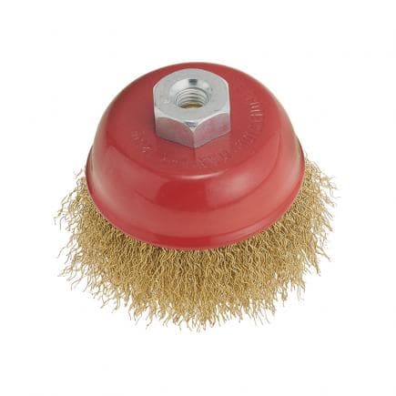 FERVI STF060 - Brosse gobelet à fils ondulés