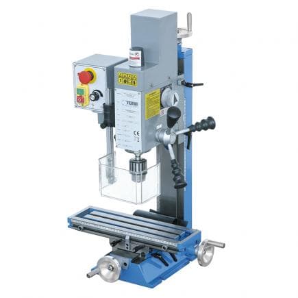 FERVI T059/16V - Fraiseuse d'établi à engrenage 230V 500W