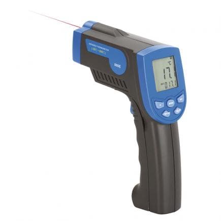 FERVI T068 - Thermomètre infrarouge avec Foretur laser -30 °C +550 °C