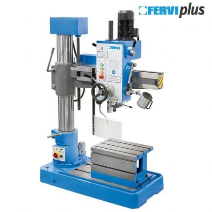 FERVI TR01/180 - Perceuse radiale à descente automatique
