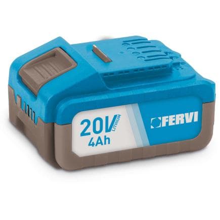 FERVI FB20LB3A4-E - Batterie Li-ion 4Ah 20V