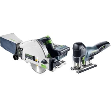 FESTOOL 578023 - Kit Combo sans fil sciage TSC 55 K/PSC 420/TB M 137 (14 pcs.)