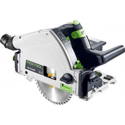 FESTOOL 577025 - Scie plongeante sans fil TSC 55 KEB-Basic avec 2 batterie gratuites