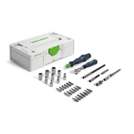 FESTOOL 578112 - SYS3 S 76-1/4"-CE RA - Set systainer de clés à cliquets