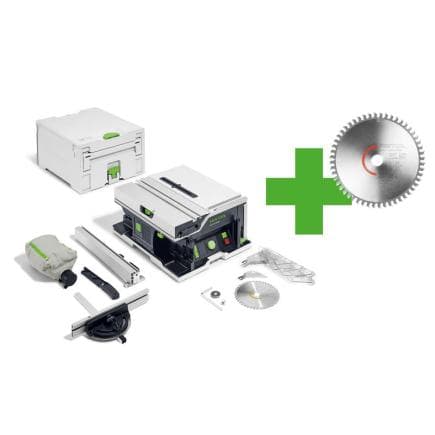 FESTOOL 578200 - CSC SYS 50 EBI-Basic Mt Edt - Set scie circulaire sur table sans fil (sans batterie)