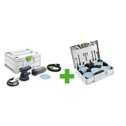 FESTOOL 578202 - ETS 125 REQ GR-SYS P - Set Ponceuse excentrique