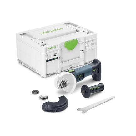 FESTOOL 578367 - AGC 18-125 EB-Basic - Meuleuse d’angle sans fil 18V (sans batterie ni chargeur)