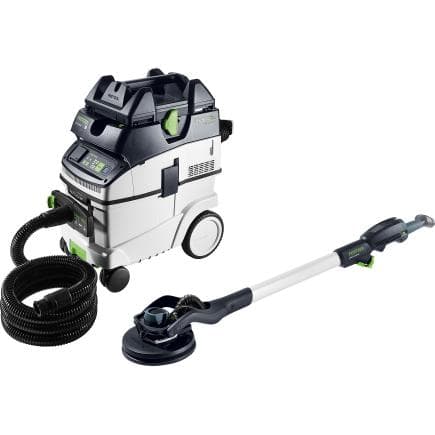 FESTOOL 578452 - PLANEX LHS 2-M 225 EQ/CTL 36-Set - Kit avec ponceuse longue portée et aspirateur 400W