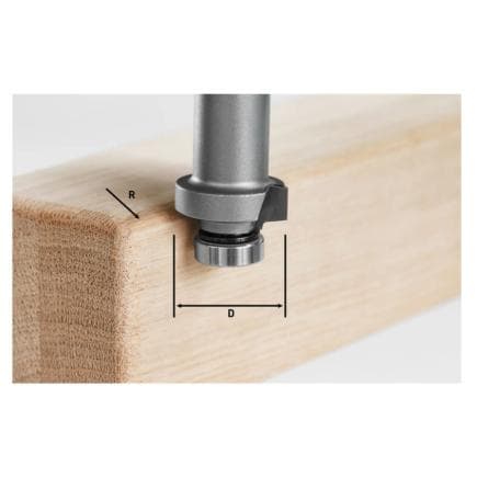 FESTOOL 578378 - HW R3-OFK 500 Z1 - Fraise à rayon concave pour OFK 500, OFKC 500