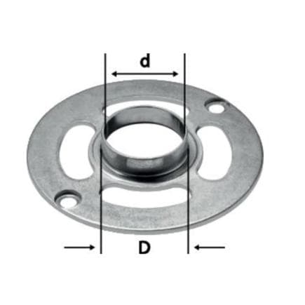 FESTOOL 578724 - KR-D 3/4 /OF 1010 - Bague de copie pour OF 900, OF 1000, OF 1010, OF 1010 R, KF