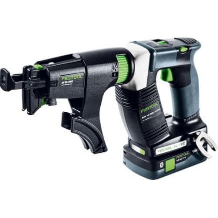 FESTOOL 576498 - Tournevis sans fil pour plaques de plâtre DWC 18 V-2500 HPC 4,0 Ah I-Plus DURADRIVE