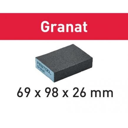 FESTOOL 201081 - Bloc abrasif 69x98x26 Granat