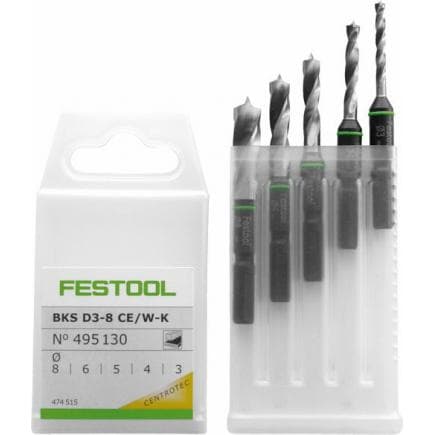 FESTOOL 495130 - Boîte à embouts BKS D 3-8 CE/W-K L25mm