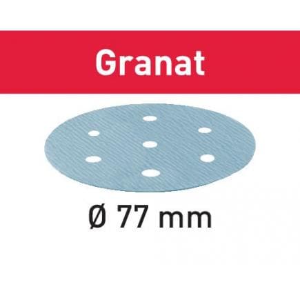 FESTOOL 498930 - Disque abrasif STF D 77/6 Granat (50 pcs.)