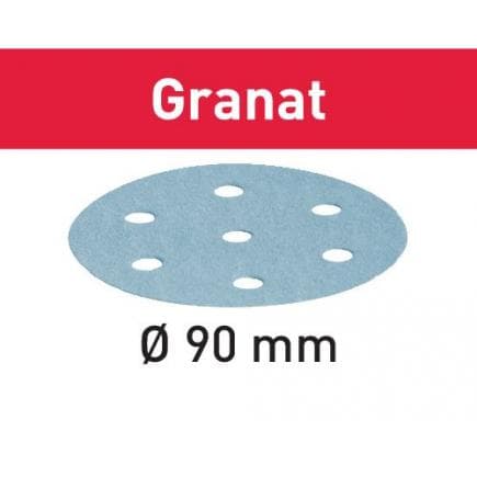 FESTOOL 497365 - Disque abrasif STF D90/6 Granat (multipack)