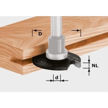 FESTOOL 491038 - Fraise à disque rainuré HW D40