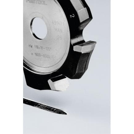 FESTOOL 491470 - Fraises à rainurer en V HW 118/Alu