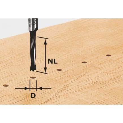 FESTOOL 491065 - Foret pour ancres HW D3/16